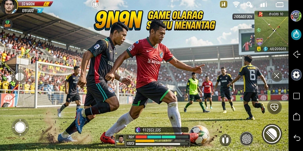 Gameplay menarik di dunia olahraga virtual 9N9N.