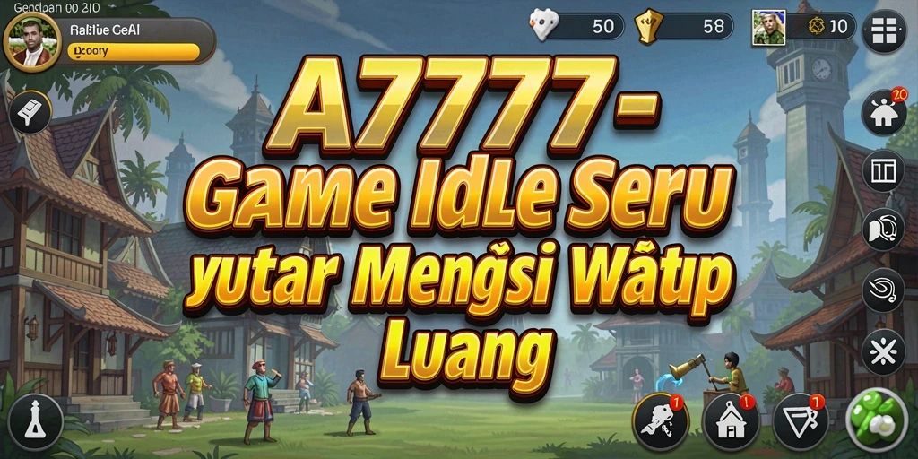 Tampilan gameplay A7777 yang menarik dan adiktif.