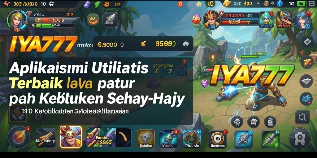 Tampilan antarmuka IYA777 yang jelas dan praktis.