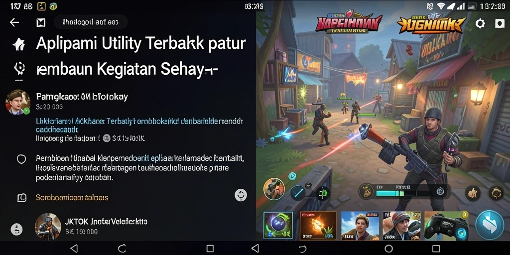 Tampilan antarmuka JKTOK yang menarik dan mudah digunakan.