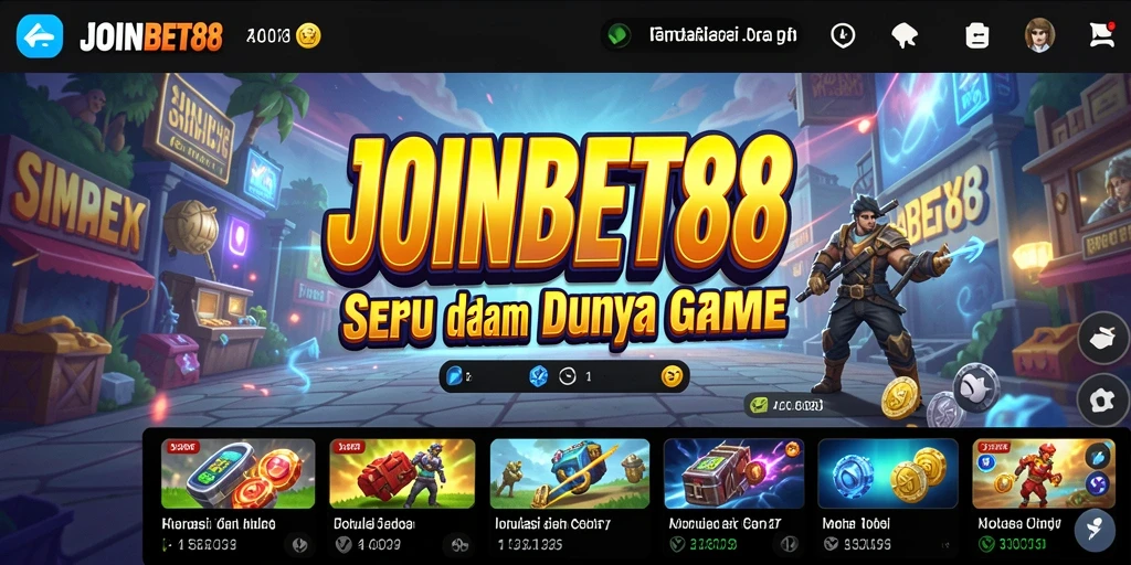 Screenshot gameplay JOINBET88 yang menunjukkan aksi seru dan grafik memukau.