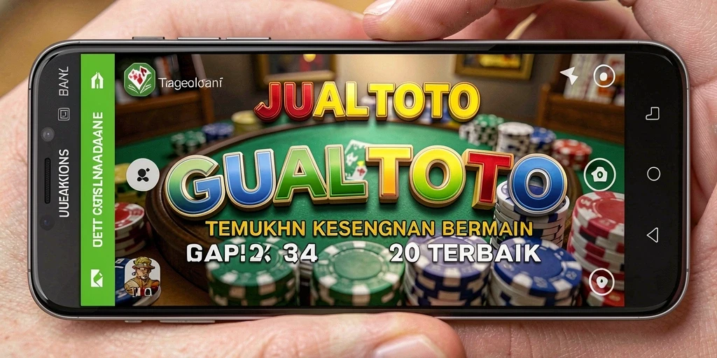 Tampilan gameplay JUALTOTO yang menarik pada permainan Gaple.