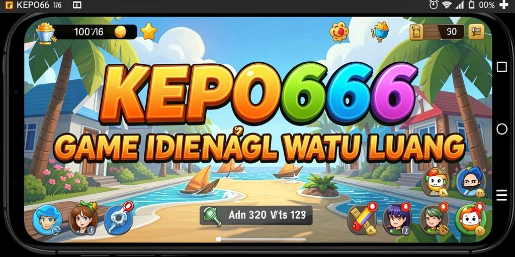 Screenshot permainan KEPO66 yang menunjukkan karakter dalam aksi Idle.