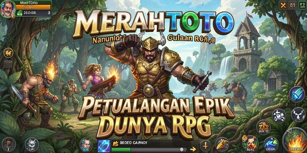 Tampilan menarik dalam petualangan RPG MERAHTOTO.