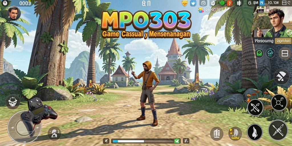 Screenshot MPO303 menampilkan momen seru dalam gameplay Casual.