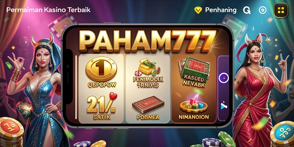 Tampilan gameplay seru dan mengasyikkan di PAHAM777.