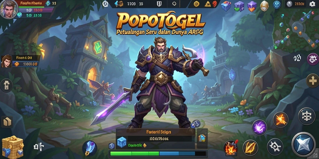 Tampilan gameplay seru di dunia penuh aksi dan petualangan.