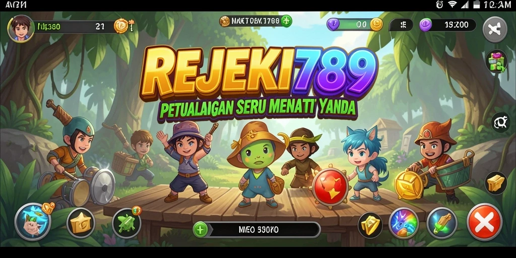 Tampilan gameplay REJEKI789 yang memukau dalam petualangan.