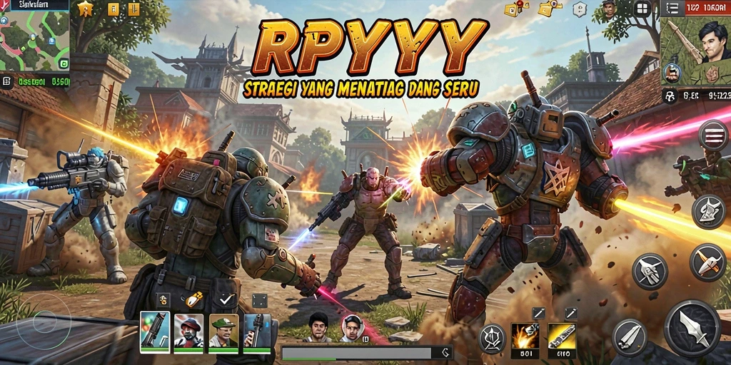 Screenshot RPYYY menampilkan aksi seru dalam permainan strategi yang mendebarkan.