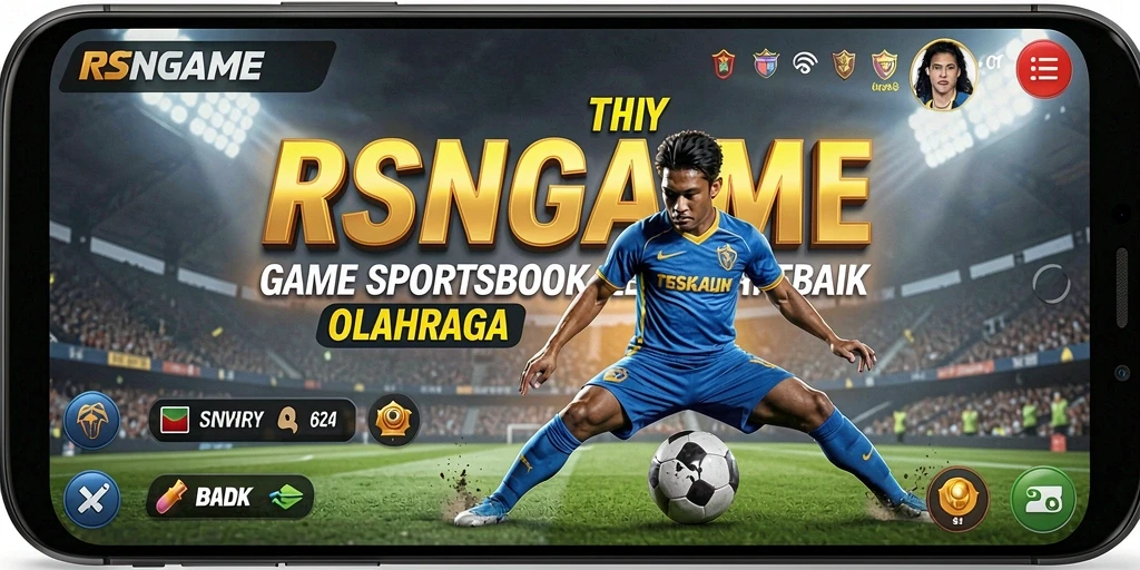 Screenshot utama RSNGAME menampilkan interface taruhan yang intuitif.