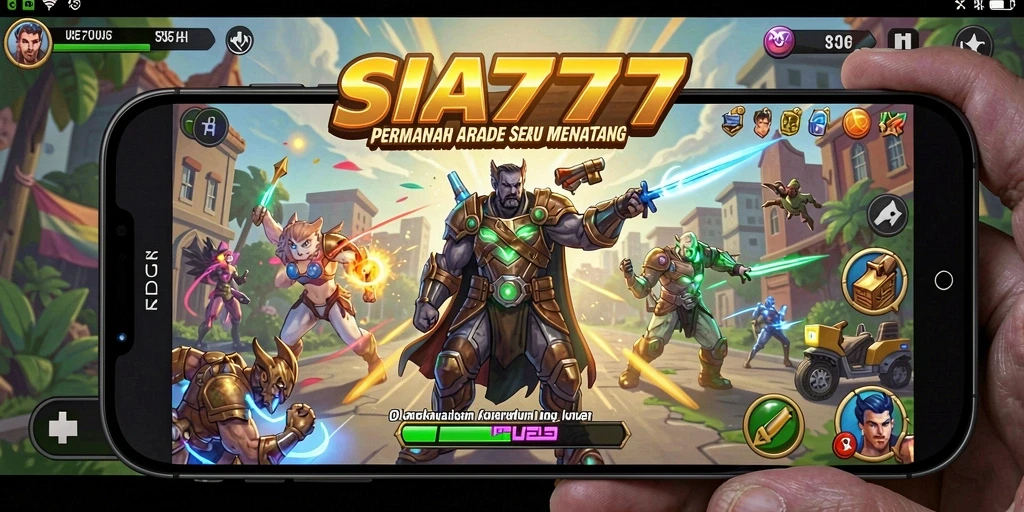 Tampilan unik gameplay SIA777 yang penuh aksi dan tantangan.