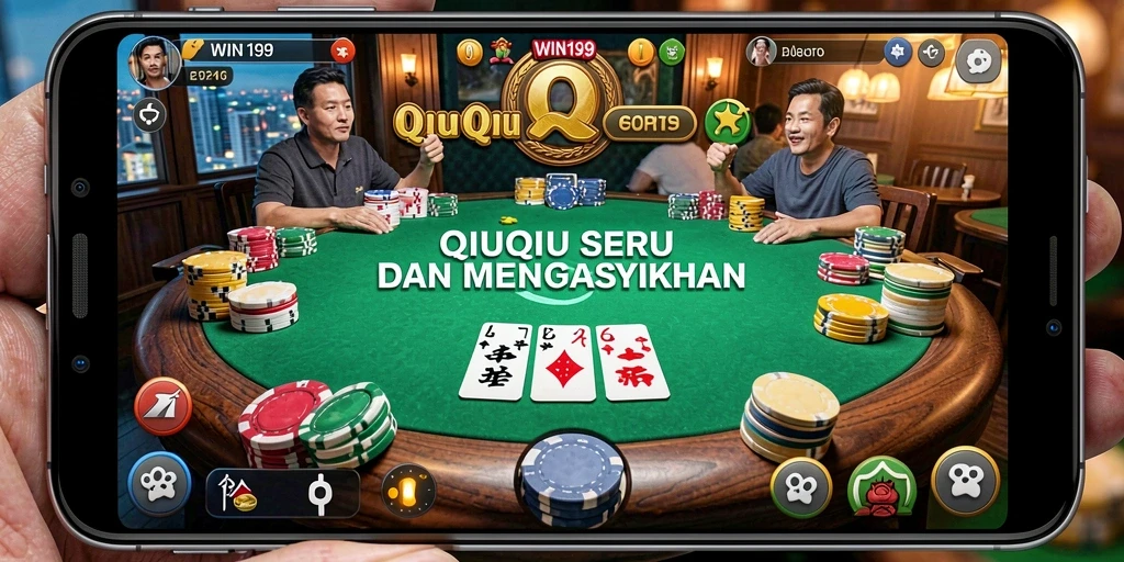 Screenshot gameplay QiuQiu yang seru dan menegangkan.