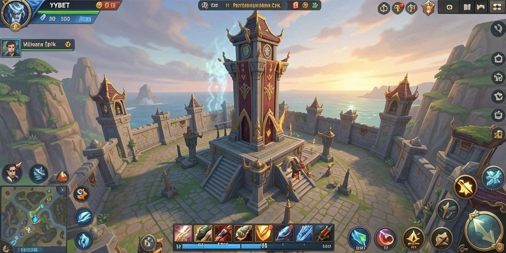 Gameplay menarik dengan strategi pertahanan menara yang seru.